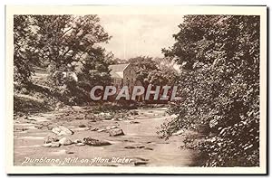 Great BRitain Dunblane Carte Postale Ancienne Mill on Allan water