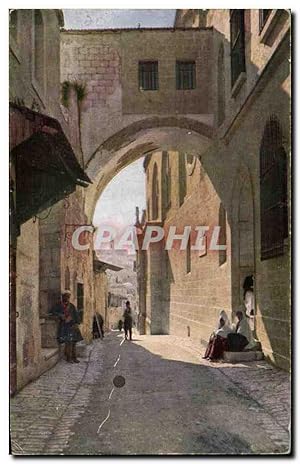 Imagen del vendedor de Israel - Jerusalem - Arc d'Ecce homo - Carte Postale Ancienne a la venta por CPAPHIL