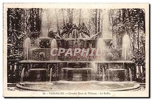 Imagen del vendedor de Versailles Carte Postale Ancienne Grandes eaux du Trianon Le buffet a la venta por CPAPHIL
