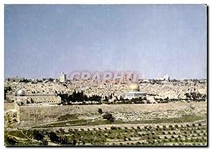 Israel Carte Postale Moderne seen from Mt Olives