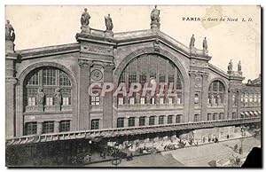 Imagen del vendedor de Paris - 10 - Gare du Nord - Carte Postale Ancienne a la venta por CPAPHIL