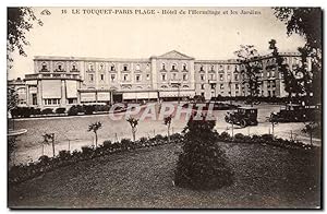 Le Touquet Paris Plage - Hôtel de l'Hermitage et les Jardins - Carte Postale Ancienne