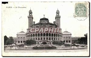 Paris Carte Postale Ancienne le Trocadero