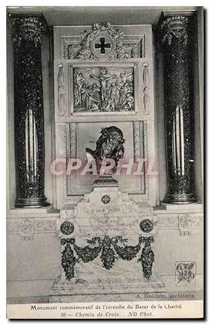 Seller image for Paris - Monument Commemoratif de l'Incendie de la Bazar de le Charite for sale by CPAPHIL