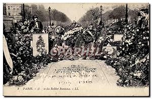 Image du vendeur pour Paris Carte Postale Ancienne Tombe du soldat inconnu mis en vente par CPAPHIL