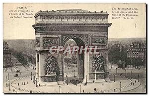 Image du vendeur pour Paris - 8 - L'Arc de Triomphe de l'Etole et la Tombe du Soldat Inconnu-- Carte Postale Ancienne mis en vente par CPAPHIL