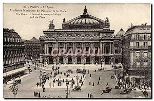 Image du vendeur pour Paris Carte Postale Ancienne L'opera academie nationale de musique mis en vente par CPAPHIL