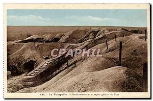 Bild des Verkufers fr La Pompelle - Bouleversement et aspect gnral du Fort - Carte Postale Ancienne zum Verkauf von CPAPHIL