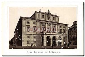 Seller image for Portugal - Lisbon - Real Theatro de S Carlos Carte Postale Ancienne for sale by CPAPHIL