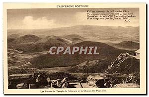 Image du vendeur pour Auvergne Poetique - Gour de Tazenat Volcans slencieux de la Premier Phase - Carte Postale Ancienne mis en vente par CPAPHIL