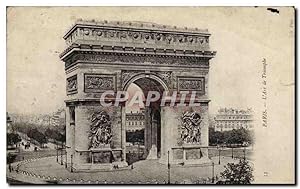 Paris - 8 - L'Arc de Triomphe - Carte Postale Ancienne