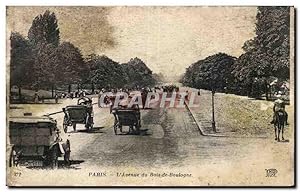 Imagen del vendedor de Paris - 16 - L'Avenue du Bois de Boulogne - Carte Postale Ancienne a la venta por CPAPHIL