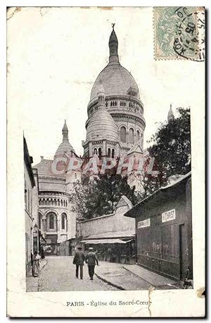 Image du vendeur pour Paris Carte Postale Ancienne Notre Dame (publicit Godchau Tailleur TRousseaux pour hommes Faubourg Montmartre) mis en vente par CPAPHIL