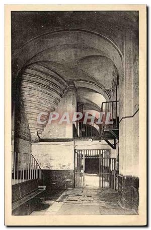 Bild des Verkufers fr Paris - 1 - Conciergerie - Couloir des Cachots - Carte Postale Ancienne zum Verkauf von CPAPHIL