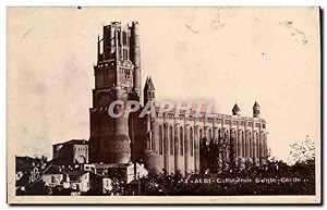 Albi Carte Postale Ancienne Cathédrale Sainte CEcîle