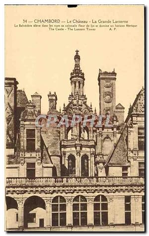 Immagine del venditore per Chambord Carte Postale Ancienne Le chteau La grande lanterne venduto da CPAPHIL