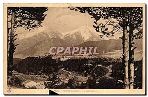 Carte Postale Ancienne Mont Louis La citadelle