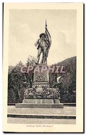 Bild des Verkufers fr Austriche - ?sterreich - Tyrol - Tirol - Innsbruck - Andreas Hofer Denkmal Carte Postale Ancienne zum Verkauf von CPAPHIL