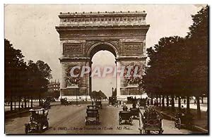 Imagen del vendedor de Paris - 8 - L'Arc de Triomphe - automobile - Carte Postale Ancienne -  ir a la venta por CPAPHIL