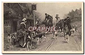 Image du vendeur pour Carte Postale Ancienne Sanderson Chasse Hunting Chien Dog mis en vente par CPAPHIL