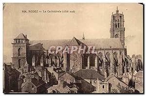 Image du vendeur pour Carte Postale Ancienne Rodez La cathdrale mis en vente par CPAPHIL