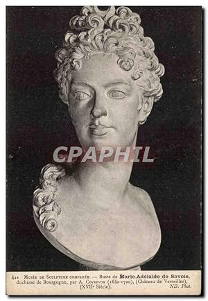 Seller image for Carte Postale Ancienne Buste de Marie Adelaide de SAvoie duchesse de Bourgogne par Coyzevox Chteau de versailles for sale by CPAPHIL