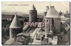 Bild des Verkufers fr Carte Postale Ancienne Cite de Carcassonne Les lices hautes zum Verkauf von CPAPHIL