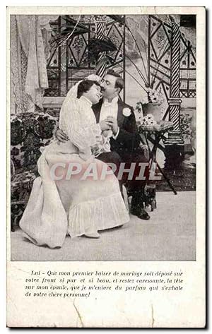 Immagine del venditore per Fantaisie - Couple - Mariage - Wedding - Bride - Carte Postale Ancienne venduto da CPAPHIL