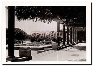 Carte Postale Semi Moderne Maroc Mazagan Une Pergola du jardin Lyautey