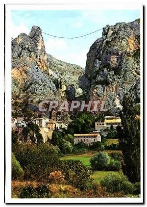 Carte Postale Semi Moderne Gorges du Verdon Moustiers Sainte Marie