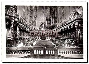 Imagen del vendedor de Carte Postale Semi Moderne SAint Bertrand de Comminges Choeur de la cathdrale Les stalles et le buffet d' orgues orgue a la venta por CPAPHIL