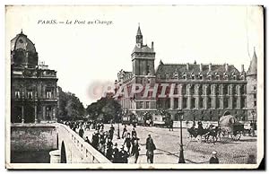 Paris Carte Postale Ancienne Pont au change