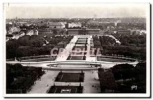 Seller image for Paris Carte Postale Ancienne Les jardins du Champ de Mars et l'cole militaire for sale by CPAPHIL