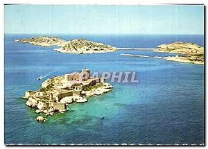 Carte Postale Semi Moderne Maroc Marseille Château d'if île du Frioul