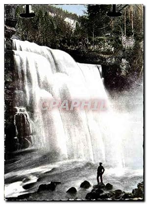 Bild des Verkufers fr Villers le Lac Carte Postale Ancienne Frontiere franco suisse Saut du Doubs zum Verkauf von CPAPHIL