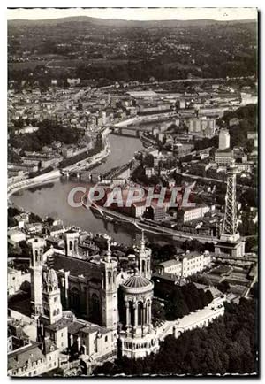 Seller image for Carte Postale Moderne Lyon Basilique Notre Dame de Fourviere Tour de Television et valle de la Saone for sale by CPAPHIL