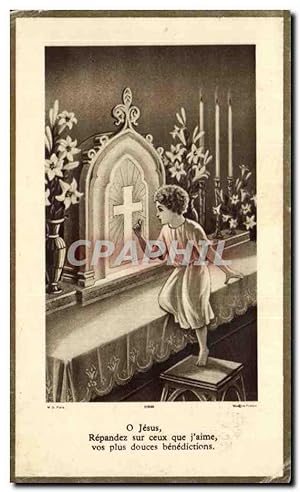 Image du vendeur pour Image pieuse Serge Sabatier 1er juin 1935 St Joseph des Epinettes mis en vente par CPAPHIL