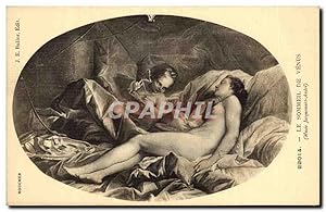Bild des Verkufers fr Carte Postale Ancienne Le sommeil de Venus Jacquemart Andre Erotique zum Verkauf von CPAPHIL