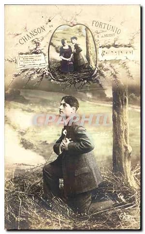 Image du vendeur pour Carte Postale Ancienne Fantaisie Homme chanson de Fortunio mis en vente par CPAPHIL