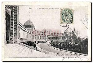 Seller image for Paris Carte Postale Ancienne TRocadero Les arcades for sale by CPAPHIL