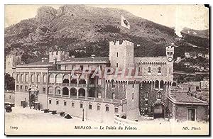 Imagen del vendedor de Carte Postale Ancienne Monaco Le palais du prince a la venta por CPAPHIL