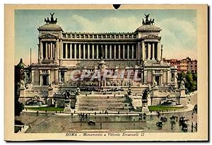 Imagen del vendedor de Italia - Italie - Roma - Rome - Monumento a Vittorio Emanuele II - Carte Postale Ancienne a la venta por CPAPHIL