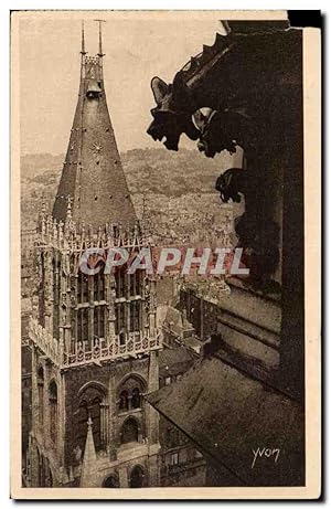 Rouen - La Tour Saint Romain - Carte Postale Ancienne