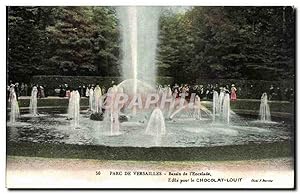 Image du vendeur pour Versailles Carte Postale Ancienne Bassin de l'escalade mis en vente par CPAPHIL