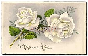 Seller image for Carte Postale Ancienne FAntaisie Fleur Bonne fte for sale by CPAPHIL