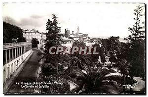 Bild des Verkufers fr Grasse Carte Postale Ancienne Cite des fleurs Le jardin de la ville zum Verkauf von CPAPHIL