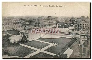 Image du vendeur pour Paris Carte Postale Ancienne Nouveau jardin du Louvre mis en vente par CPAPHIL