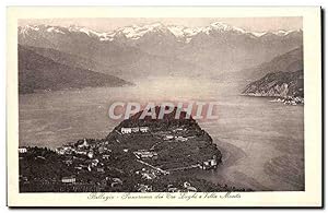 Immagine del venditore per Carte Postale Ancienne Italie Italie Bellagio Panorama dei Tre Laghi e Villa Montu venduto da CPAPHIL