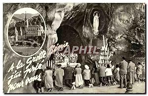 Seller image for Carte Postale Semi Moderne Lourdes Souvenir for sale by CPAPHIL