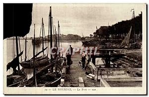 Carte Postale Ancienne Le Hourdel Le port